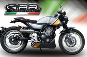 GPR Deeptone Inox Slip-on Exhaust For FB Mondial Hps 125 2016-2018 MD.1.DE