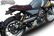 GPR Deeptone Inox Slip-on Exhaust For FB Mondial Hps 125 2016-2018 MD.1.DE