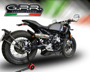 GPR Deeptone Inox Slip-on Exhaust For FB Mondial Hps 300 2021-2022 MD.10.DE