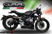 GPR Deeptone Inox Slip-on Exhaust For FB Mondial Hps 300 2018-2021 MD.4.DE
