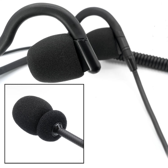 Rugged Radios Replacement Foam Ear Covers & Mic Cover for H10 MIC-MUFF-H10-KIT