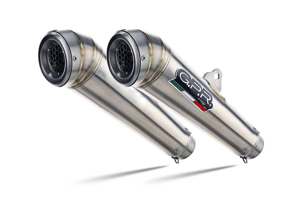 GPR Powercone Evo Double Slip-on Exhaust For Moto Morini Sport 1200 2008-2010