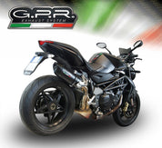 GPR Furore Nero Slip-on Exhaust For MV Agusta Brutale 990 R 2010-2011