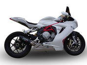 GPR Furore Nero Slip-on Exhaust For MV Agusta Brutale 675 2012-2015 MV.12.FUNE