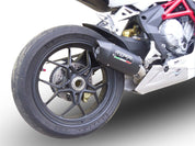 GPR Furore Nero Slip-on Exhaust For MV Agusta Brutale 675 2012-2015 MV.12.FUNE