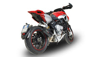 GPR Furore Nero Slip-on Exhaust For MV Agusta Rivale / Stradale 800 2014-2016
