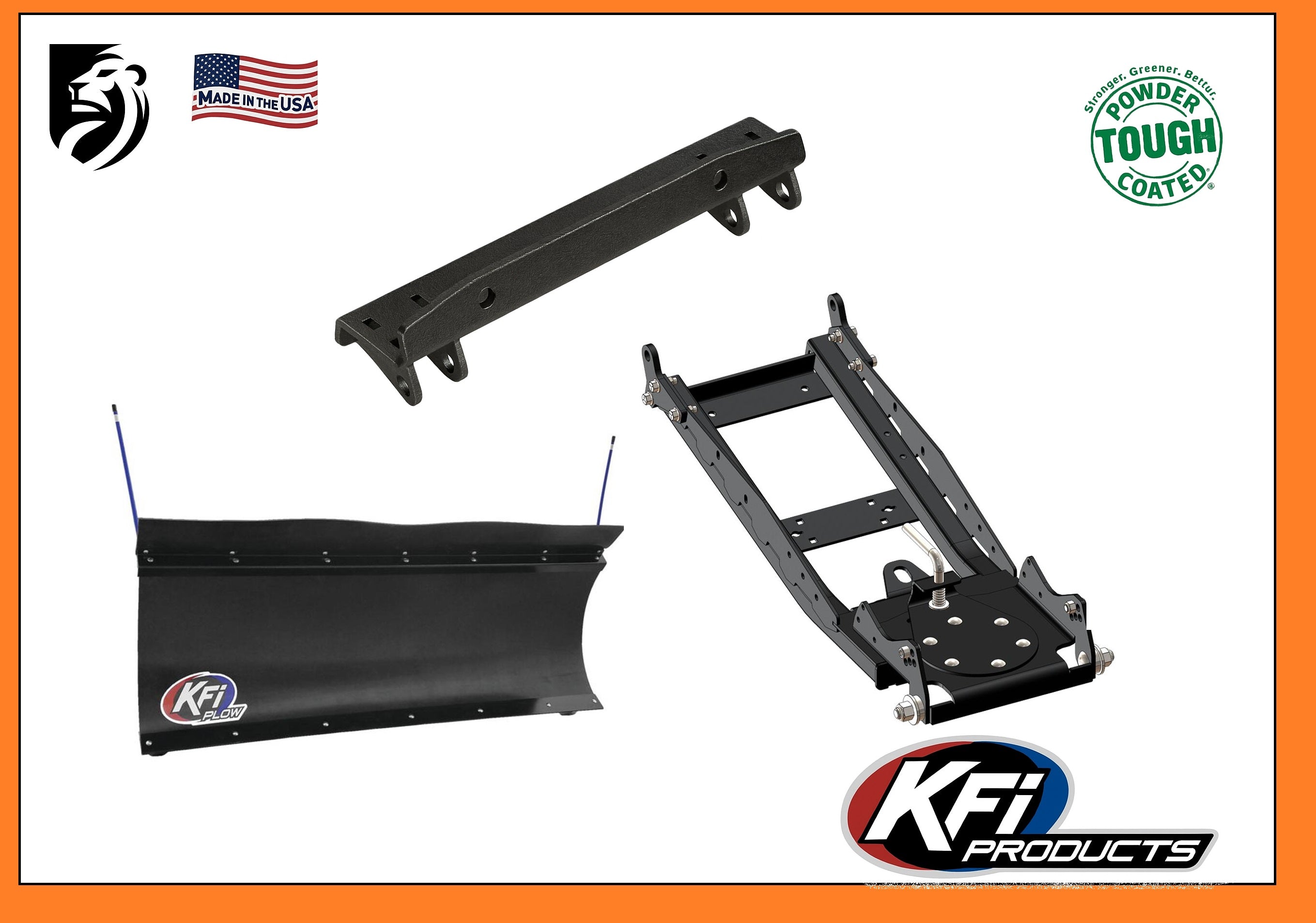 KFI Products Snow Plow Kit For Odes Desertcross 1000/XF3