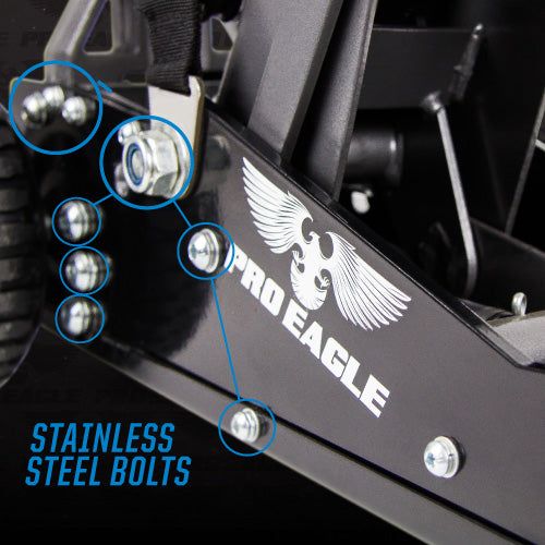 Pro Eagle 1.5 Ton Big Wheel Off Road High Clearance TALON Jack With 8in Extension For Rivian