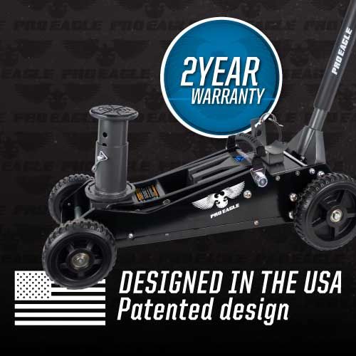 Pro Eagle 3 Ton Off Road High Clearance Big Wheel Jack - Kratos ORJ3B4X