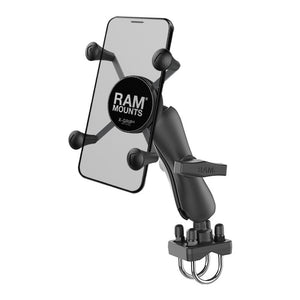 Ram Mounts Rail Mount with X-Grip Cradle for Cell Phones/Tablets Black - RAM-101U-235-UN7