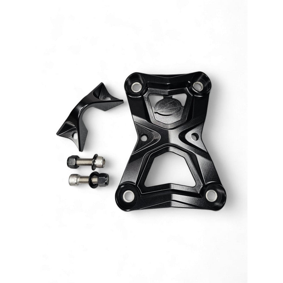 Elektric Offroad Black Radius Rod Plate With Tow Hook For Polaris RZR Pro R/Turbo R 2022-2024