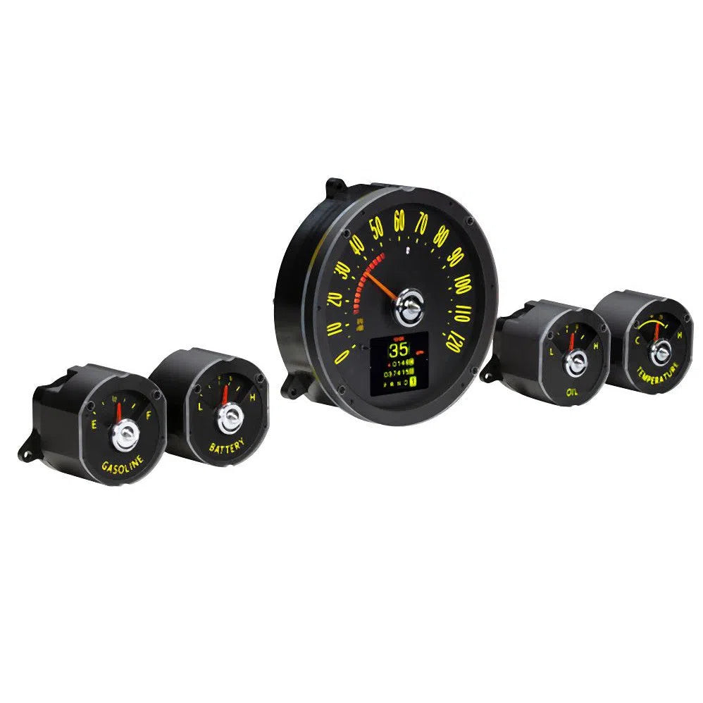 Dakota Digital 1958-1962 Chevrolet Corvette RTX Analog Gauge kit RTX-58C-VET-X