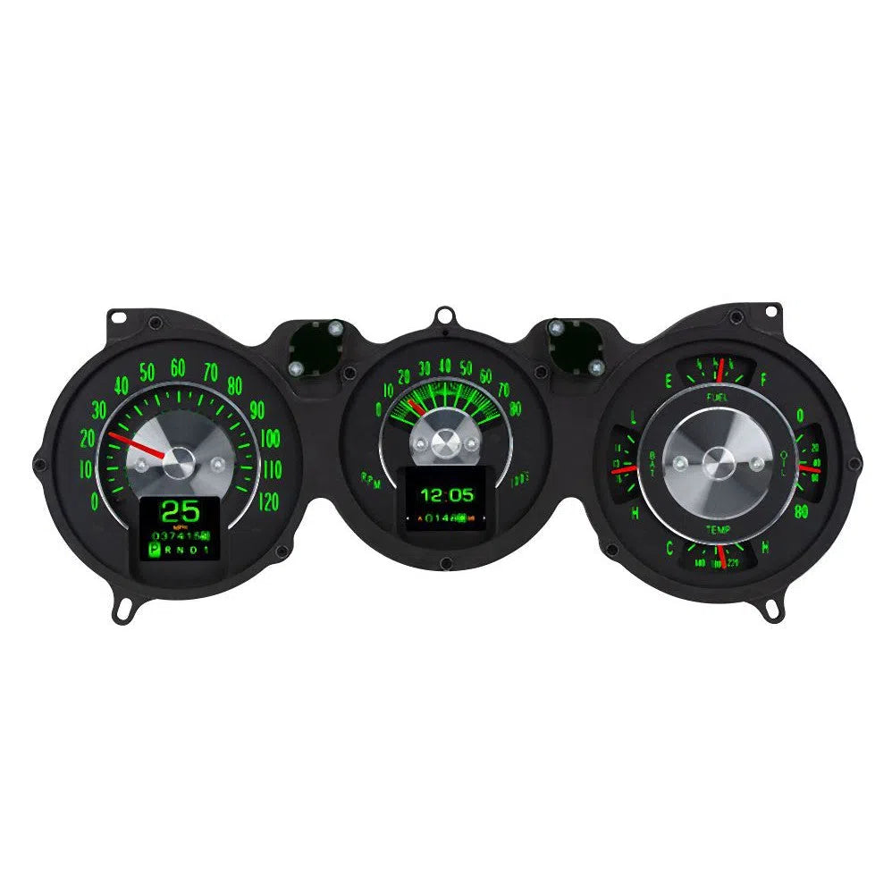 Dakota Digital 63 Chevy Impala Biscayne Bel Air Dash Gauge System RTX-63C-IMP-X