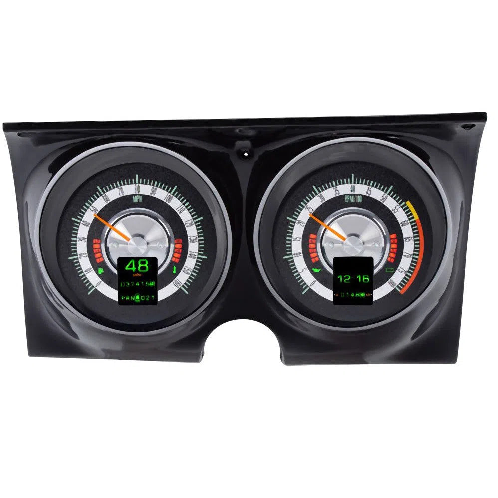 Dakota Digital 67-68 Ford Mustang Customizable Analog Gauge System RTX-67F-MUS-X