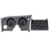 Kit de indicadores analógicos Dakota Digital para Chevrolet Camaro RTX 1968 con indicadores de consola central RTX-68C-CAC-X