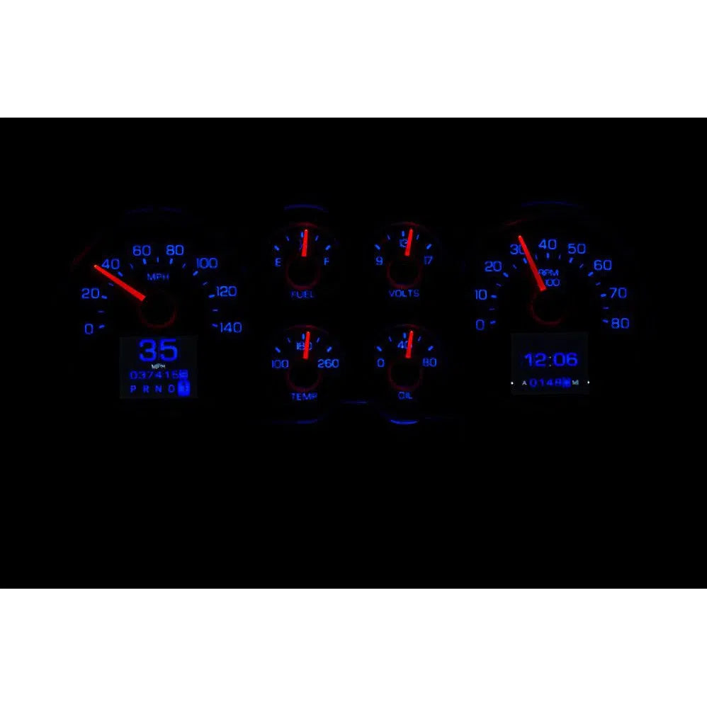 Dakota Digital RTX-73C-PU-X 1973-75 Chevy Truck Retrotech Analog Gauge System