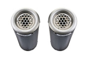 GPR M3 Black Titanium Double Slip-on Exhaust For Suzuki GSX-R1000 2009-2011