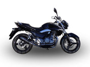 GPR Furore Poppy Double Slip-on Exhaust For Suzuki Gw 250 F Inazuma 2012-2017