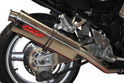 GPR Trioval Slip-on Exhaust For Suzuki Gsx 600 F 1998-2005 S.82.TRI
