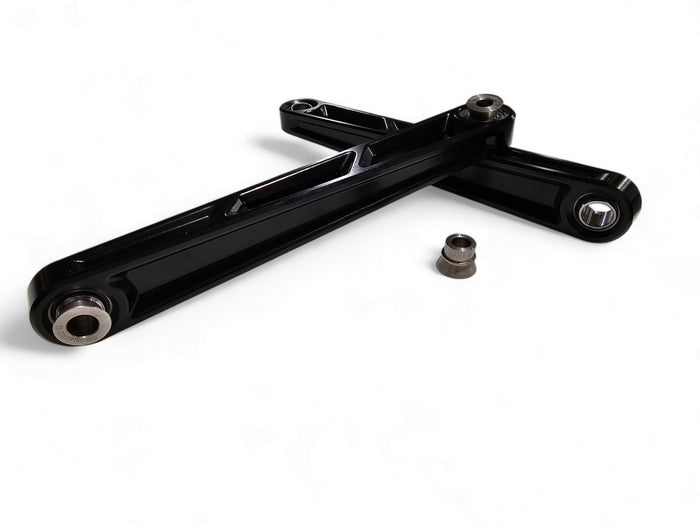 Elektric Offroad Volt Series Ultra Heavy Duty Anodized Black Front Billet Sway Bar Links For Polaris RZR Pro R/Turbo R 2022-2024