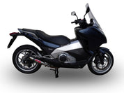GPR Deeptone Inox Slip-on Exhaust For Honda Integra 700 2012-2013 SCOM.197.DE