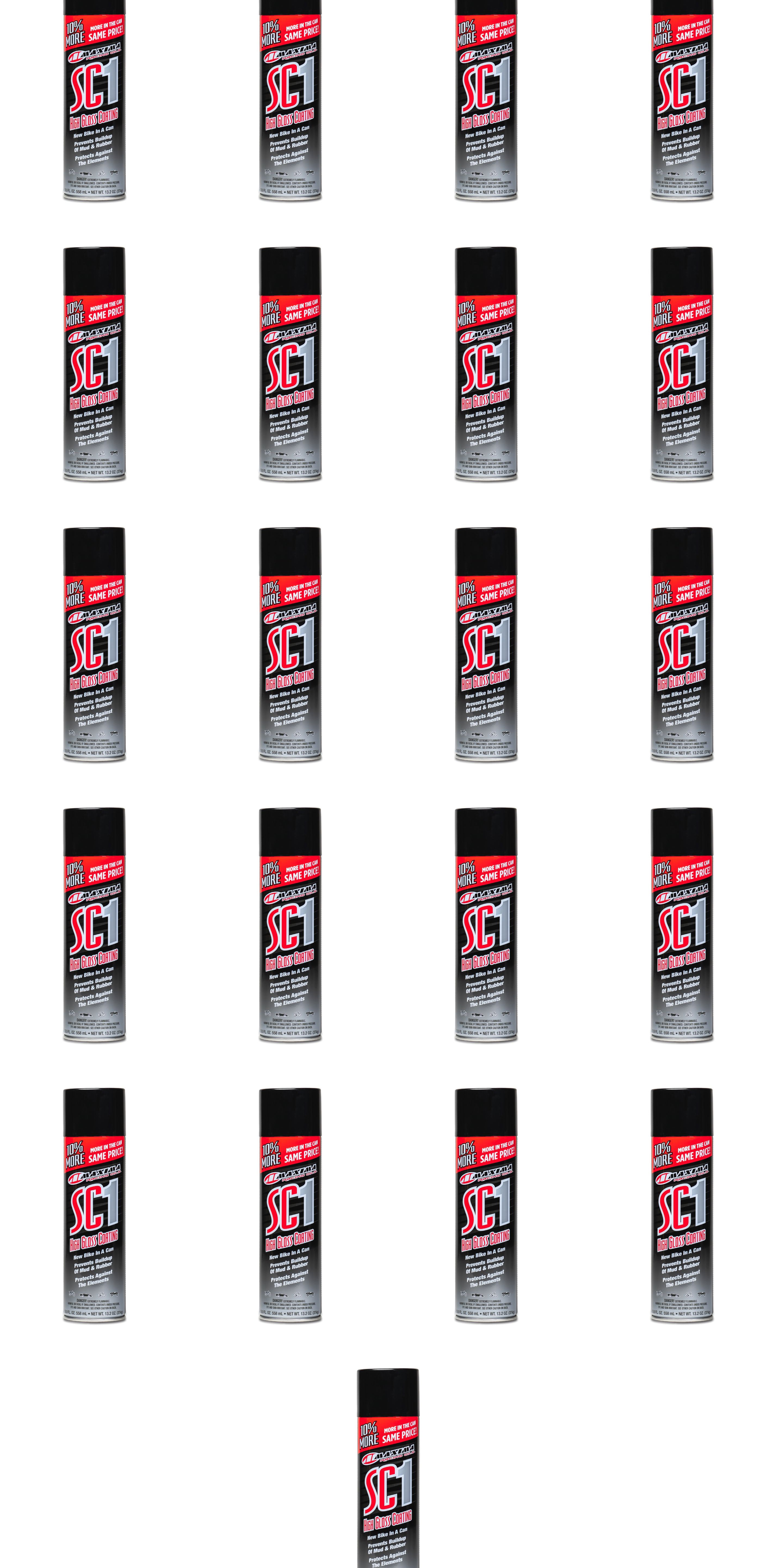 Maxima Racing Oils SC1 High Gloss Clear Coat LARGE 17.2 fl oz. Cans SC1 - 21 PACK
