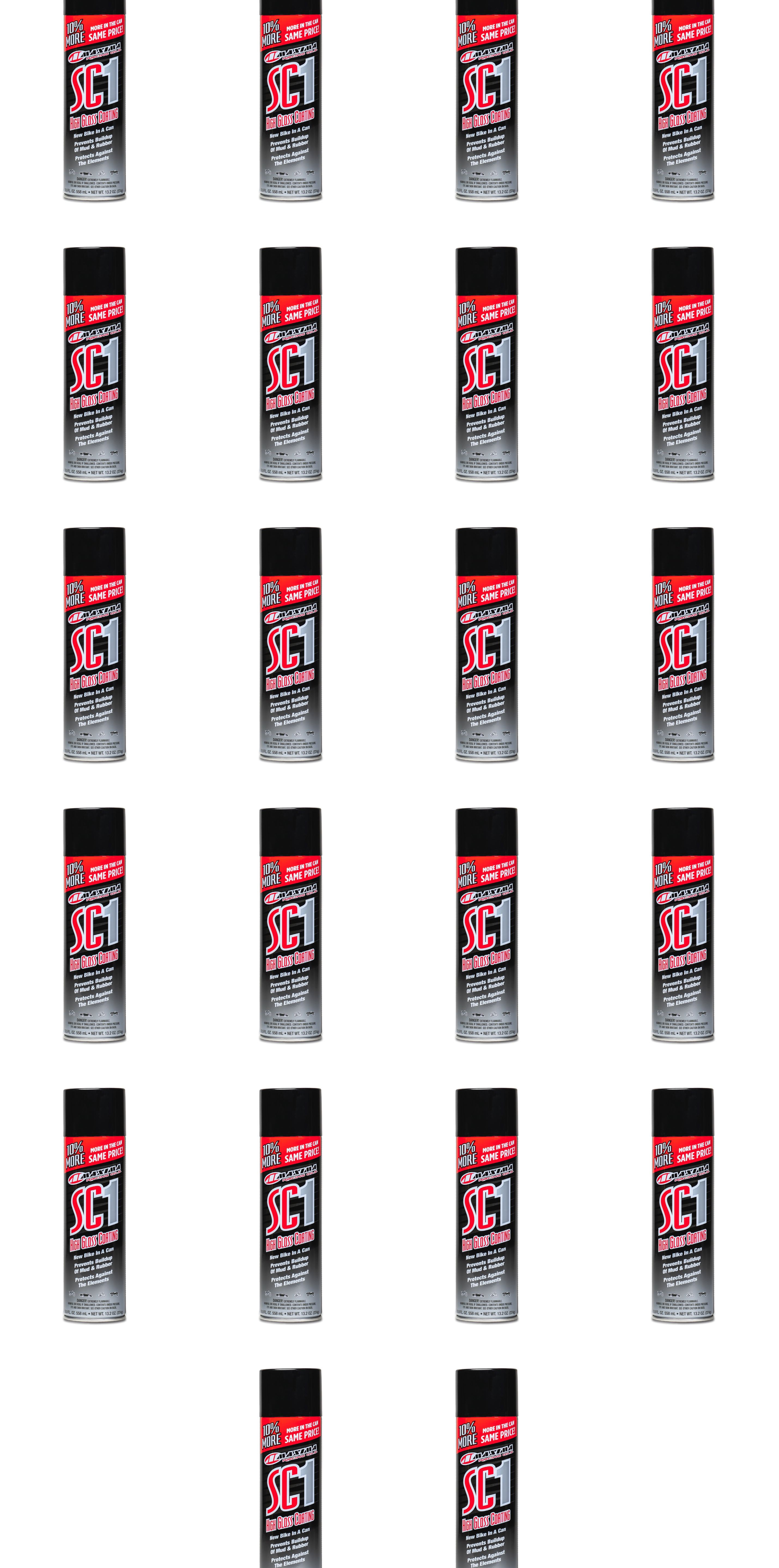 Maxima Racing Oils SC1 High Gloss Clear Coat LARGE 17.2 fl oz. Cans SC1 - 22 PACK