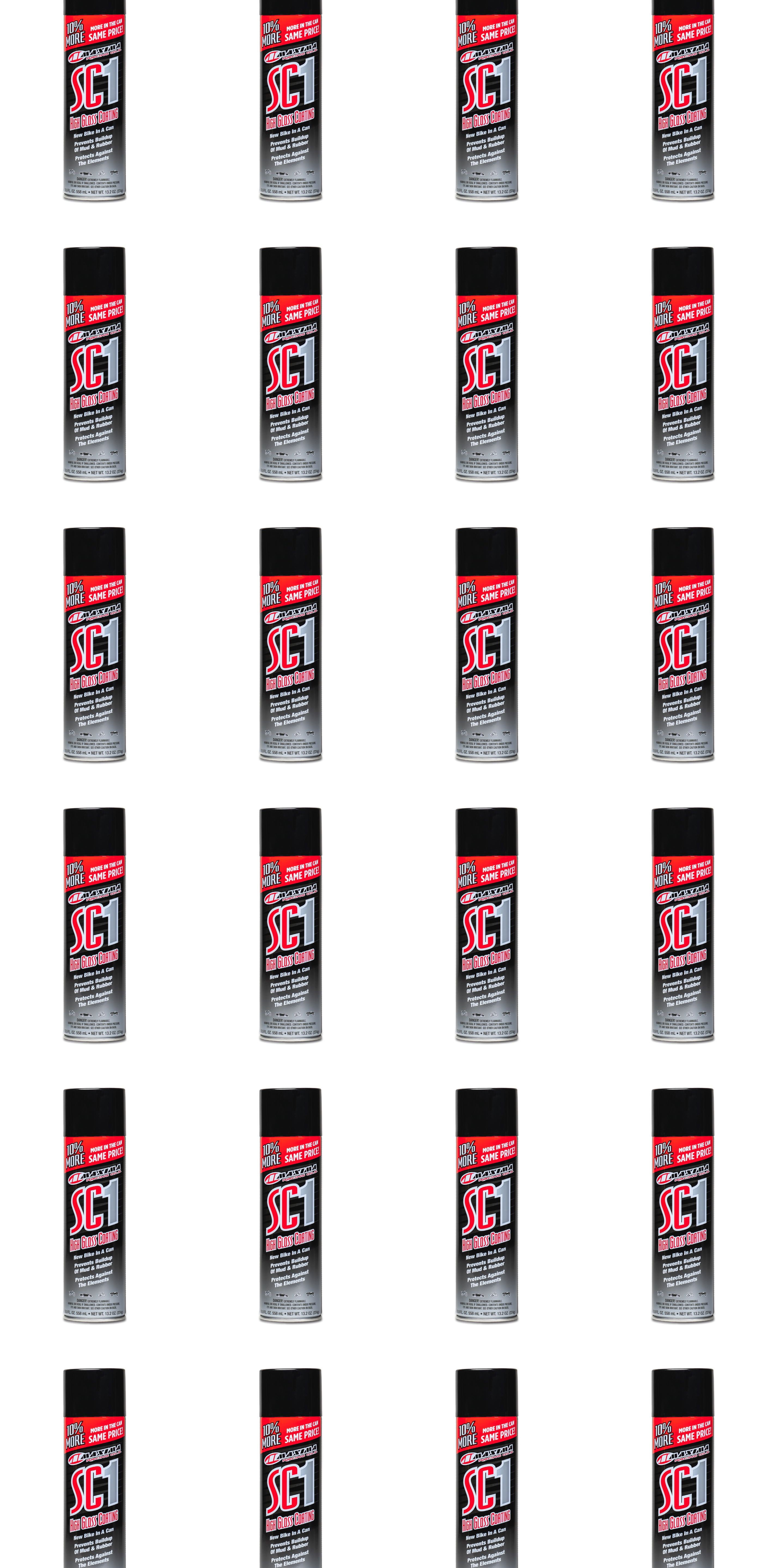 Maxima Racing Oils SC1 High Gloss Clear Coat LARGE 17.2 fl oz. Cans SC1 - 24 PACK