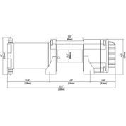 KFI Winch Kit For Polaris 570 Ranger Midsize 4x4 Crew 2014-2021