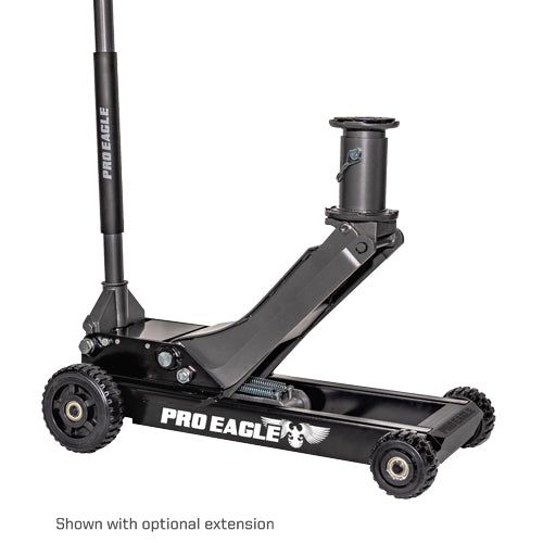 Pro Eagle 3 Ton Off Road Shop High Clearance Jack - Abrams With 15in Extension For Rivian