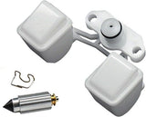 Sports Parts Float & Fuel Valve for Mikuni TM38 TM40 Polaris Arctic Cat Ski-Doo