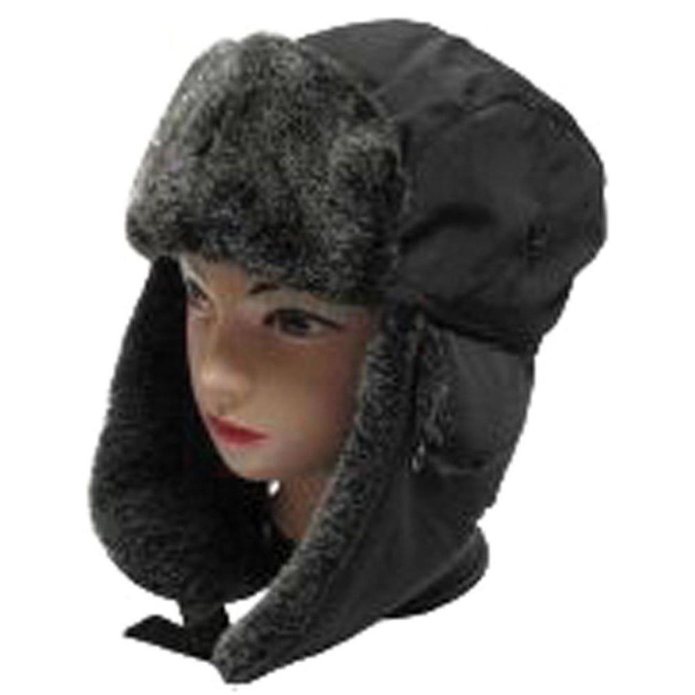 SPI SM-16309BK Mad Bomber Hat, Black