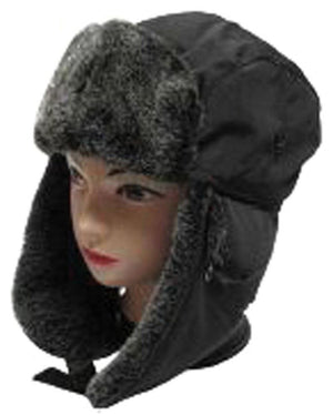 SPI SM-16309BK Mad Bomber Hat, Black