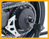 R&G Spool Style Rear Axle Sliders / Protectors For Triumph Speed Triple / R / S