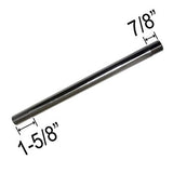 Pro Marine Tilt Tube Stainless 7/8x12-7/8 STT-4