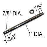 Pro Marine Tilt Tube Stainless 1" X 12" STT-YN