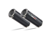 GPR M3 Poppy Double Slip-on Exhaust For Triumph Speed Triple 1050 2011-2015