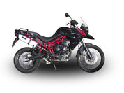 GPR Albus Ceramic Slip-on Exhaust For Triumph Tiger 800X Models 2011-2016