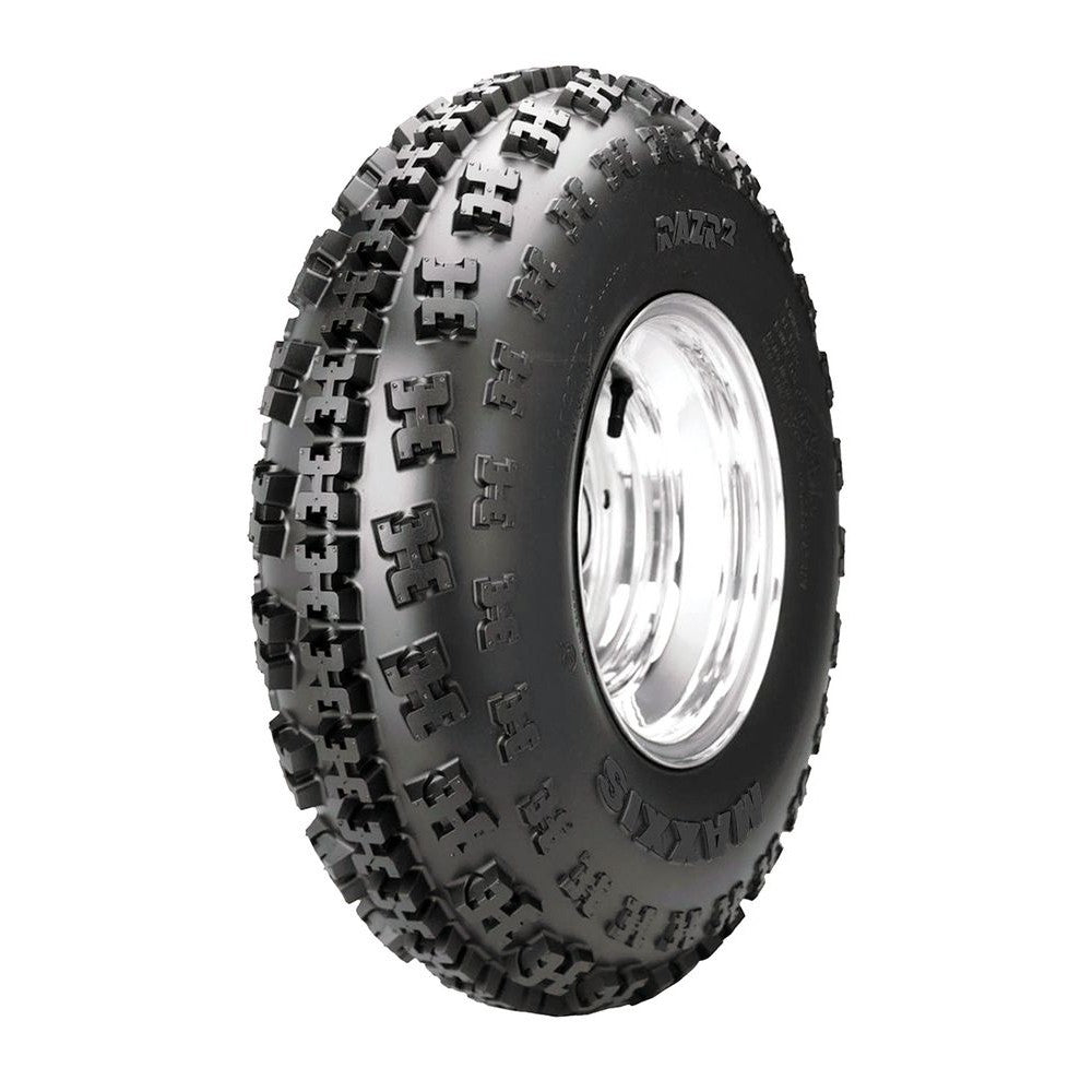 Pair of Maxxis RAZR 2 Bias (6 Ply) ATV Tires 21x7-10 (2)