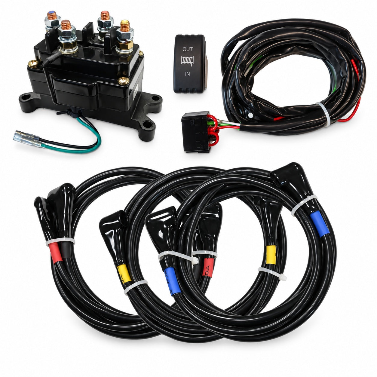 KFI Universal UTV Winch Wiring Kit UTV-WK