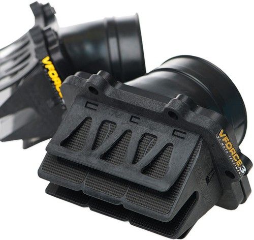 VForce 3 Reed Assembly Pair w/ Intake Boots Ski Doo 600 HO Rev Chassis SDI 04-08