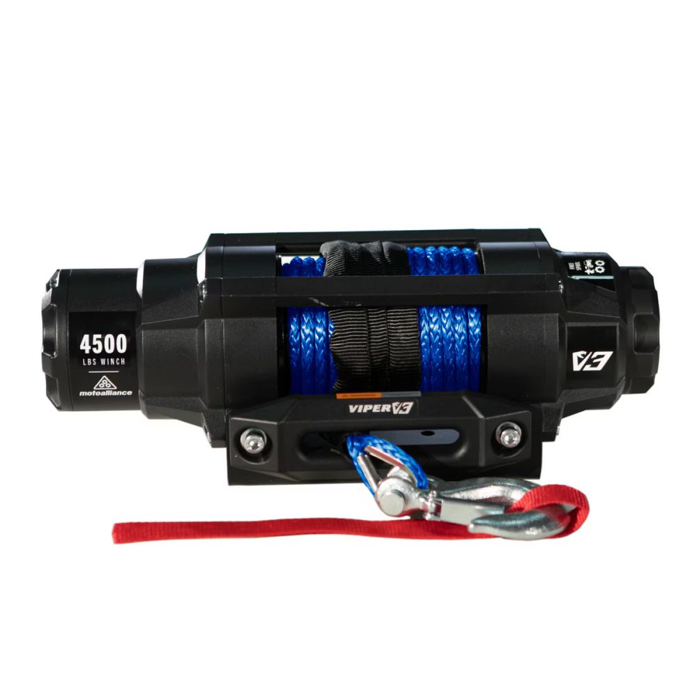 Viper 4500lbs V3 Winch Blue Rope With Mount For Arctic Cat 500 2005-2008