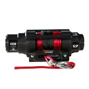 Viper 4500lbs V3 Winch Red Rope With Mount For Polaris Ranger Crew 900 Full Size 4x4 2014-2020