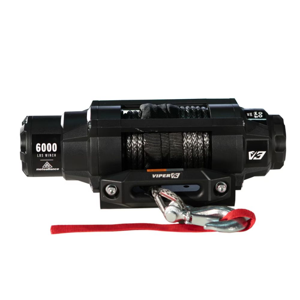 Viper 6000lbs V3 Winch Black Rope With Mount For Suzuki King Quad 700 2005-2007