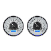 Dakota Digital VHX Universal Gauge Kit VHX-1014-Silver Universal Gauge Kit with Blue Display VHX-1014-S-B-Lionparts Powersports