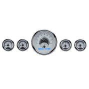 Dakota Digital VHX Universal Gauge Kit VHX-1015-Silver Universal Gauge Kit with Blue Display VHX-1015-S-B-Lionparts Powersports