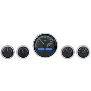 Dakota Digital VHX Universal Gauge Kit VHX-1022-Black Universal Gauge Kit with Blue Display VHX-1022-K-B-Lionparts Powersports