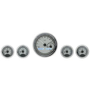 Dakota Digital VHX Universal Gauge Kit VHX-1022-Silver Universal Gauge Kit with White Display VHX-1022-S-W-Lionparts Powersports