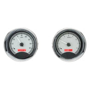 Dakota Digital VHX Universal Gauge Kit VHX-1024-Silver Universal Gauge Kit with Red Display VHX-1024-S-R-Lionparts Powersports