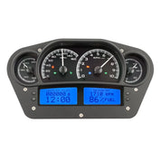 Dakota Digital VHX Universal Gauge Kit VHX-1100-Black Universal Gauge Kit with Blue Display VHX-1100-K-B-Lionparts Powersports